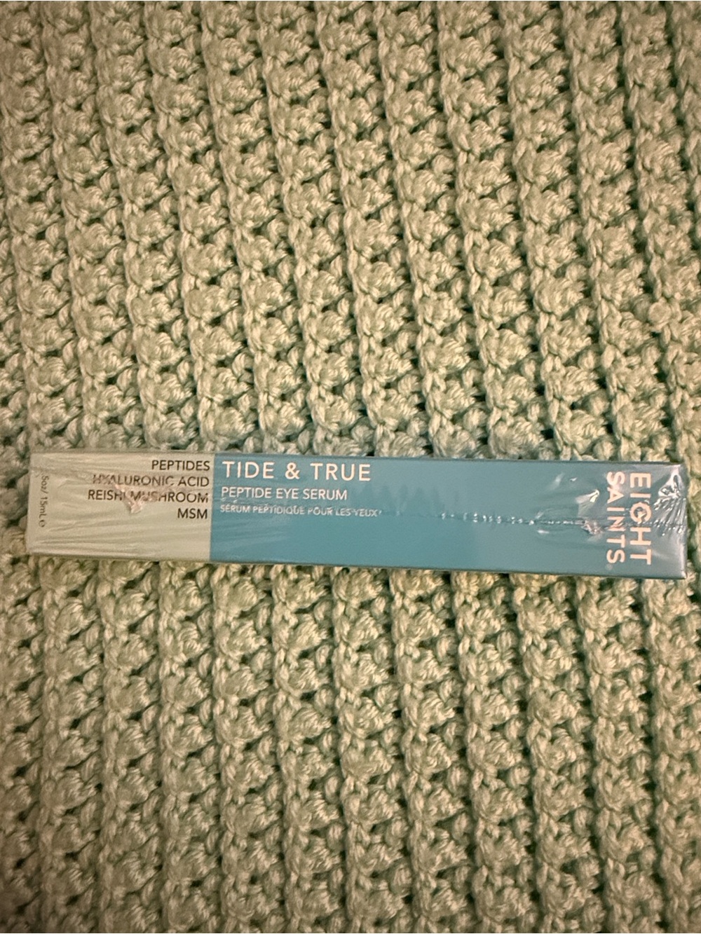 Eight Saints Tide & True Peptide Eye Serum - Light Blue